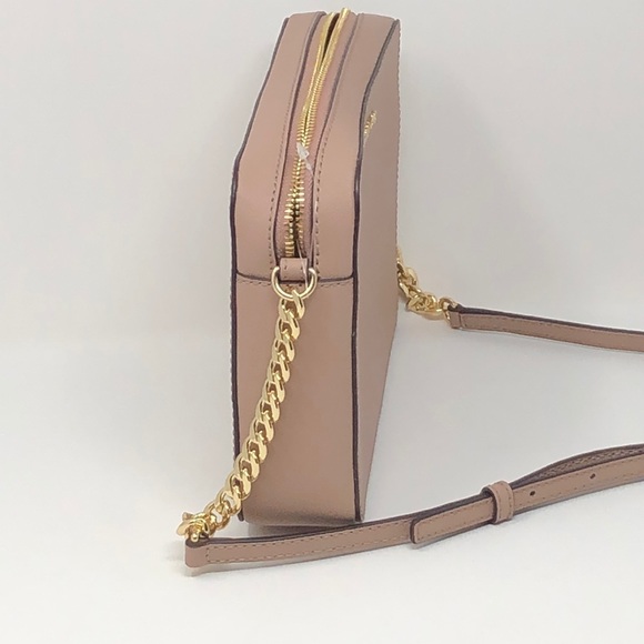 NWT Michael Kors Jet Set item crossbody Fawn - Picture 5 of 6